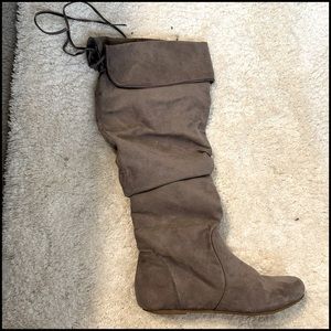 Grey Boots